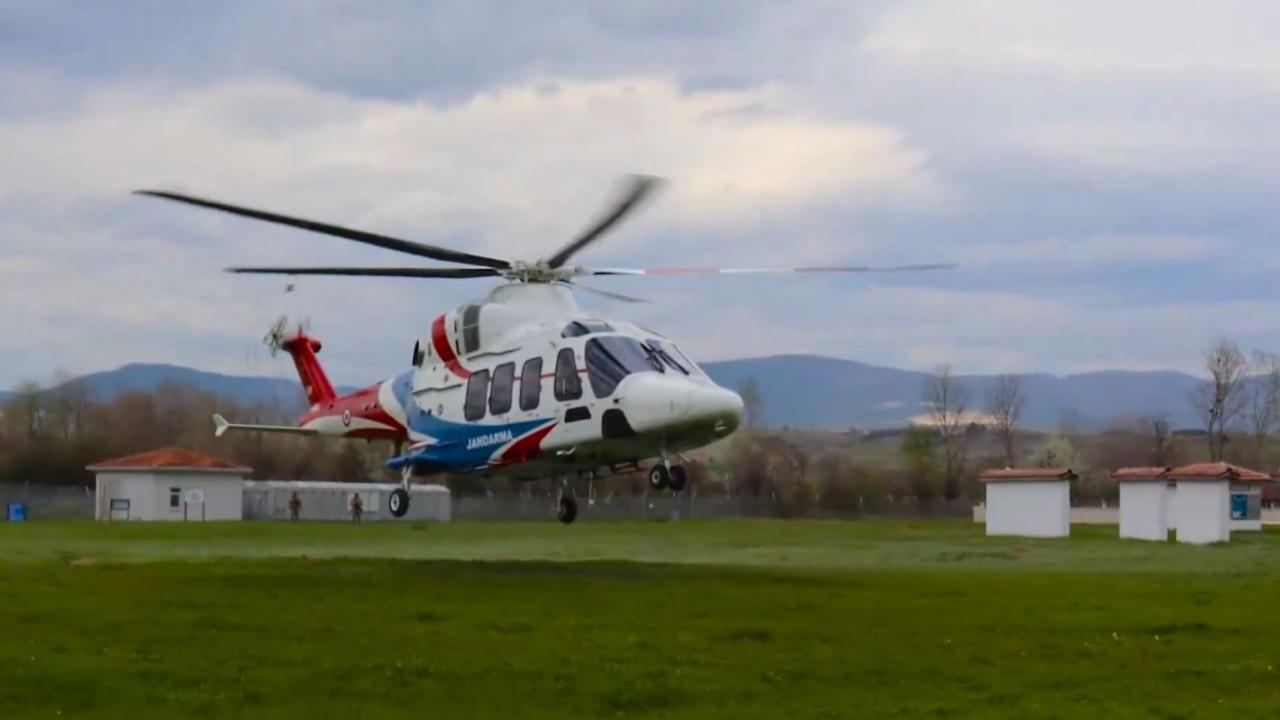 GÖKBEY helikopter komando eğitimi