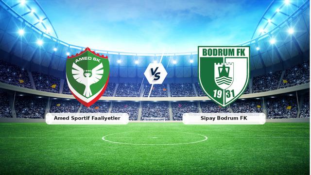 Amed Sportif Bodrum FK maçı
