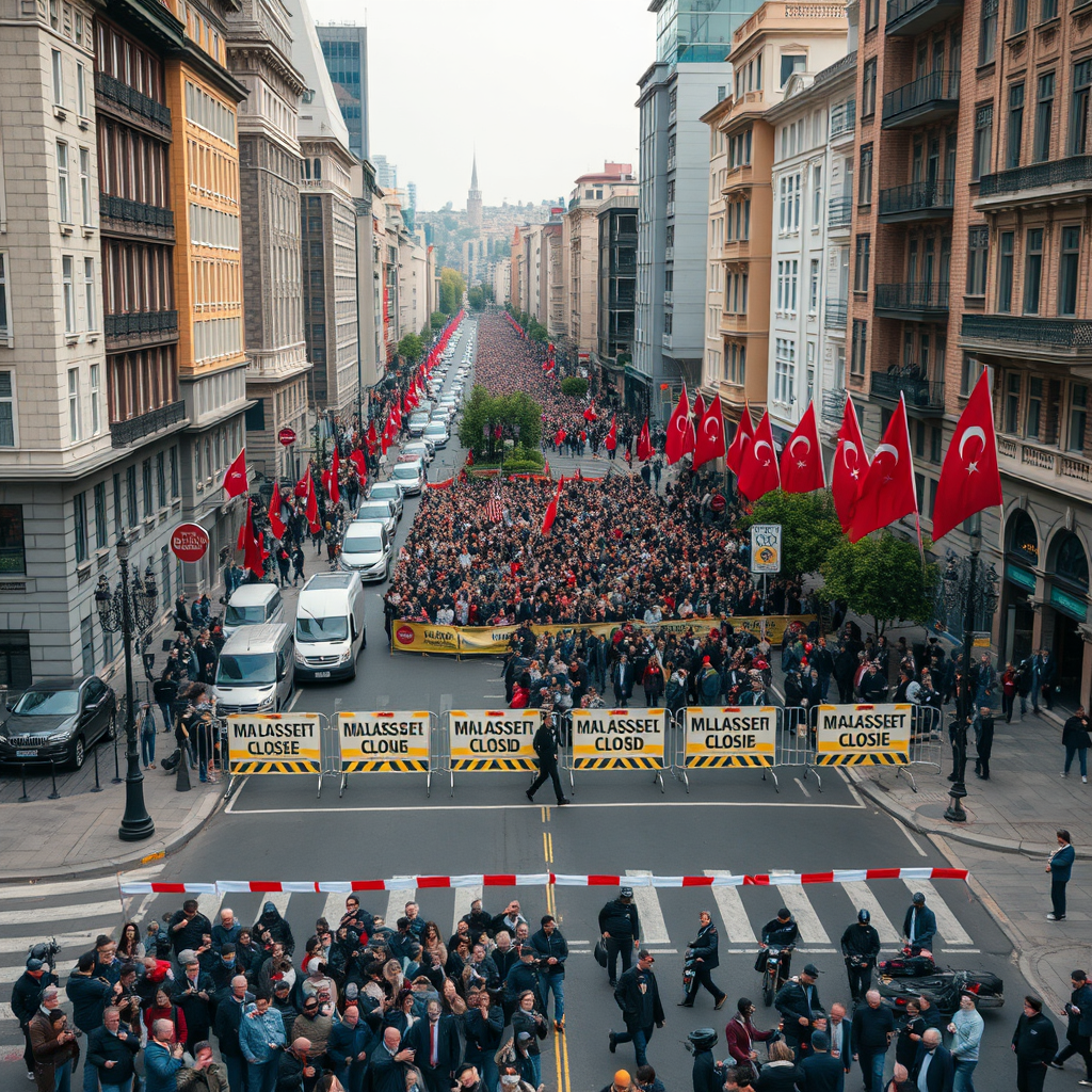 1 Mayıs kapalı yollar